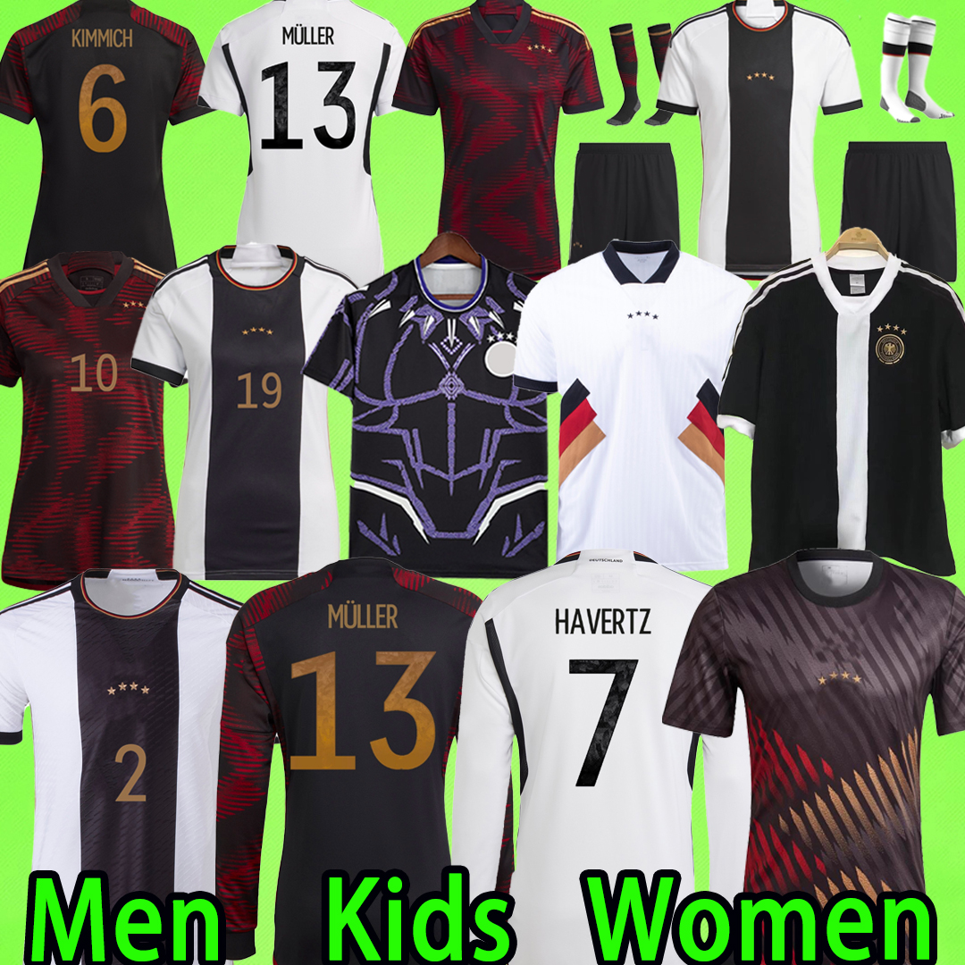 

2022 Germanys Soccer Jerseys MEN KIDS KIT WOMEN Fans Player version long sleeve Training uniforms 2023 MULLER HAVERTZ Football shirts GNABRY KIMMICH FULLKRYG 22 23, Fans 2022 long sleeve