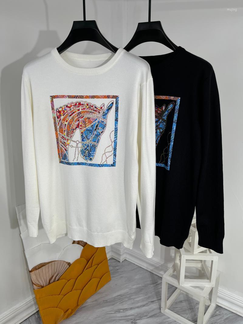 

Men's Sweaters Ad0323 Fashion Men's 2022 Runway Luxury European Design Party Style Clothing, Black