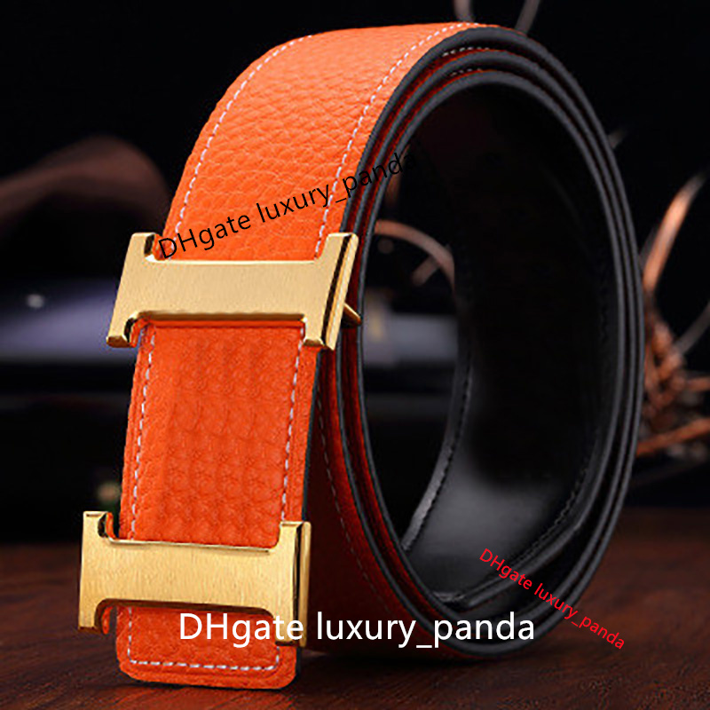 

Luxury fashion designer men's women's belts gold silver belt pure leather 3.8cm dustproof cloth with box certificate gift rope handbag-2, Only purchase a belt