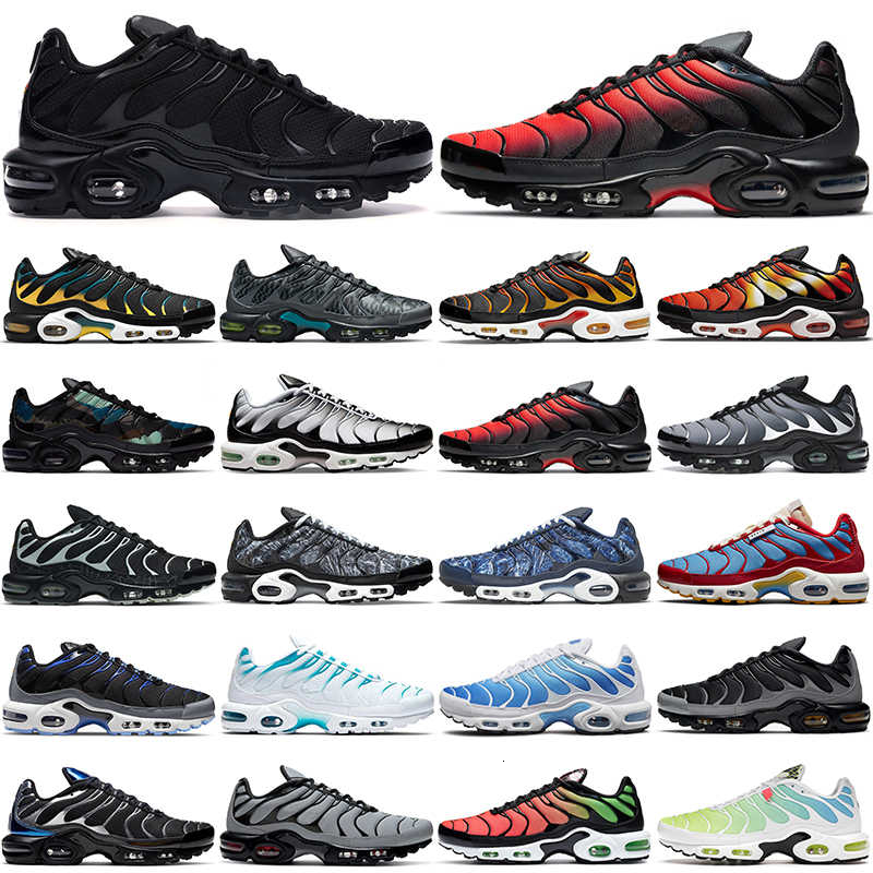 

Shoes Dr Tn Plus Running Shoes Men Women Sunset Gradient Black Aqua Sier Grey Yellow Red Green Batman Hyper Jade Tns Mens Womens Trainers Sports7ART, 40-46 green accents