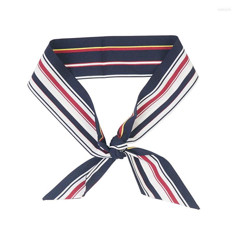 

Scarves Jinjin.QC Small Headband Bag Band Echarpe Foulard Femme Striped And Wraps Shawls Bandanas Drop