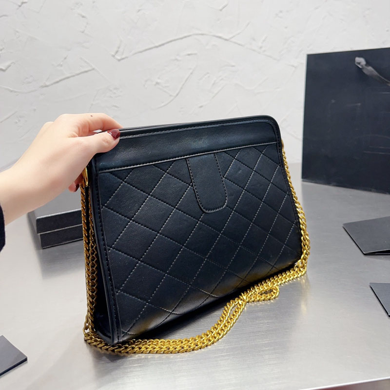 

Designer Bags Women Shoulder Bag Gold Chain Fashion Handbag Letter Leather Lady Crossbody Purse Luxury Evening Tote bags, 3#149894#size:28x22cm