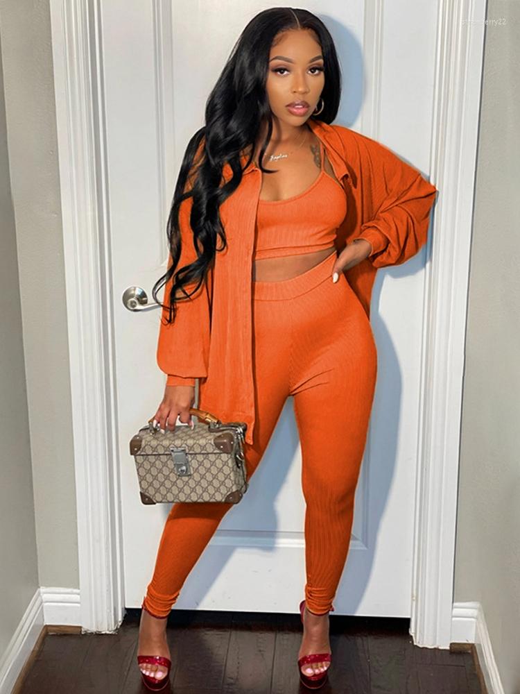 

Women' Two Piece Pants Three Pant Sets Dashiki African Africa Clothes Women Long Sleeve Shirt Top And Suits Matching 3 Set Outfit, Black