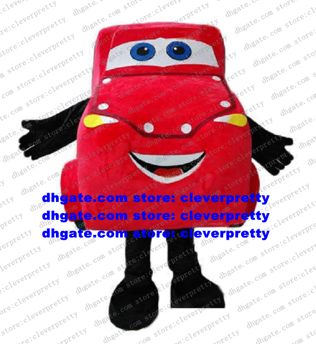 

Red Sports Car Roadster Mascot Costume Saloon Car Limousine Sedan Automobile Auto Adult Society Activities Performance zx305, As in photos