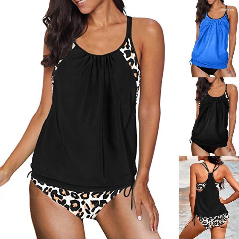 

Women' Swimwear Women' Women Sexy Two Pieces Tankini Swimsuit Female Print Bikini Brazilian Bather Monokini Bathing Suit Beachwear, Amr