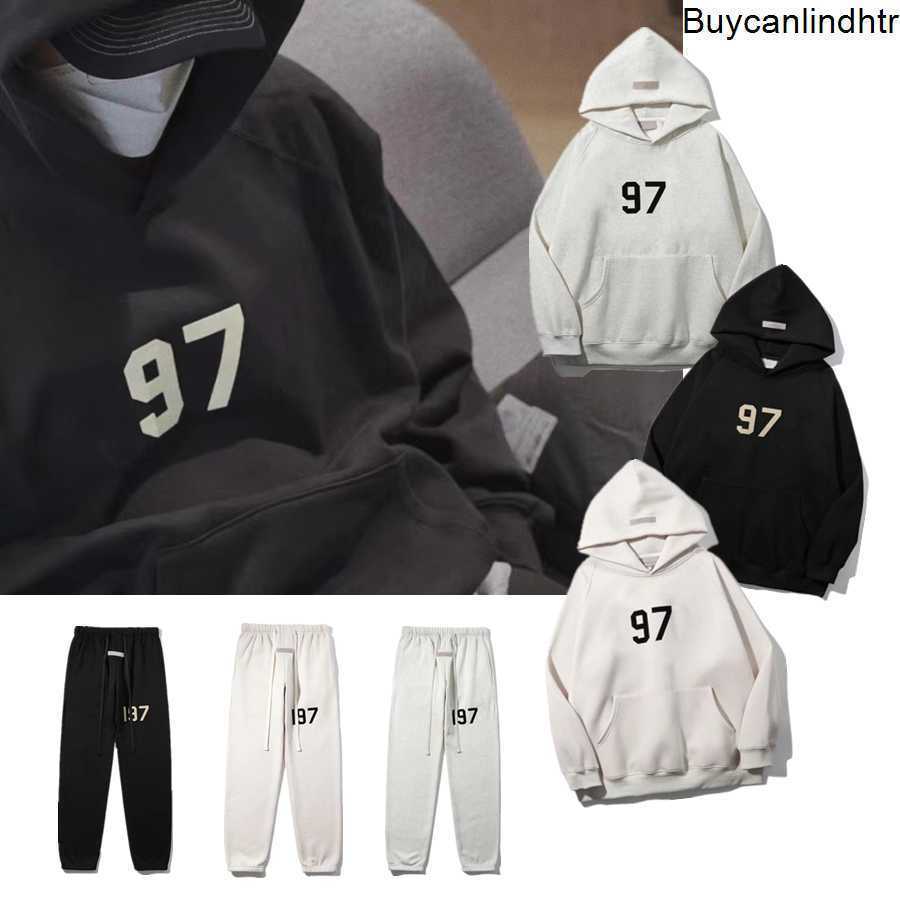 

Mens Designer Hoodies Mens Womens Ess Letter Knits Hoodie Sweaters Maglione Essentia Casual Hooded Sweatshirts Essential Knitted Pullover, Q1