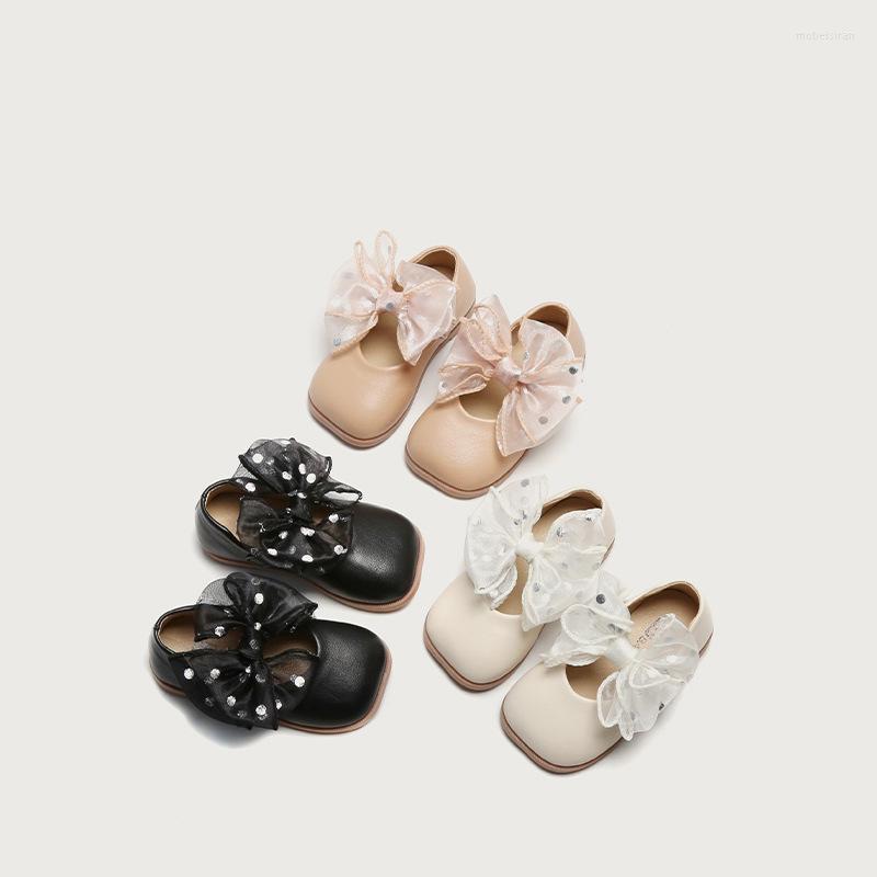 

Flat Shoes Spring Autumn Girls Princess Kids Leather For Flats Child Single Shoe Baby Toddlers First Walkers SMG247, Smg247pink