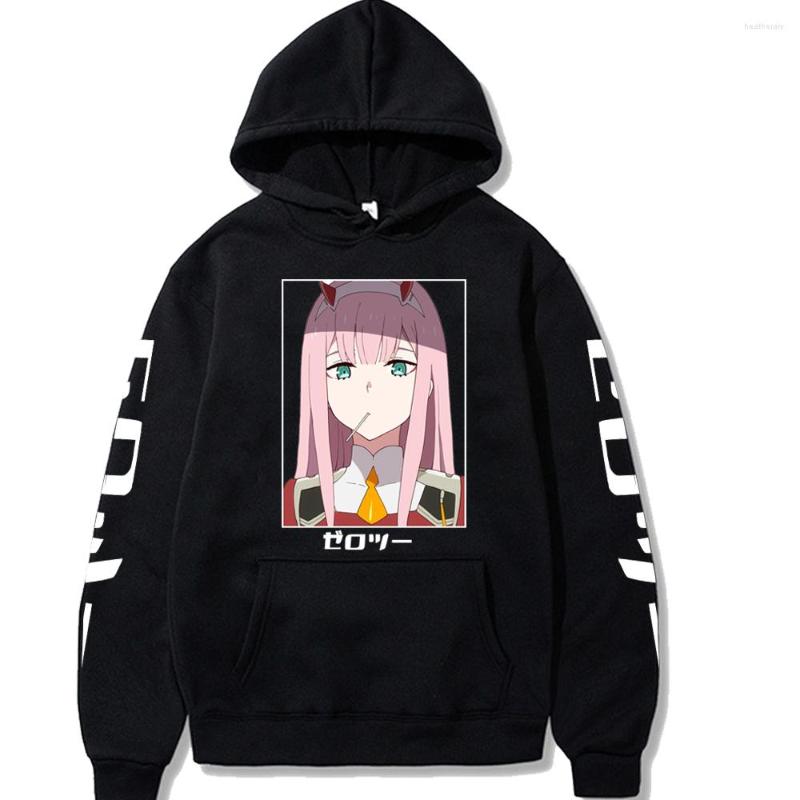 

Men's Hoodies Zero Two Darling In The Franxx Unisex Hoodie Sweatshirt Women Men Pullover Sudadera Beautiful Girl Print Anime Hoody, 16