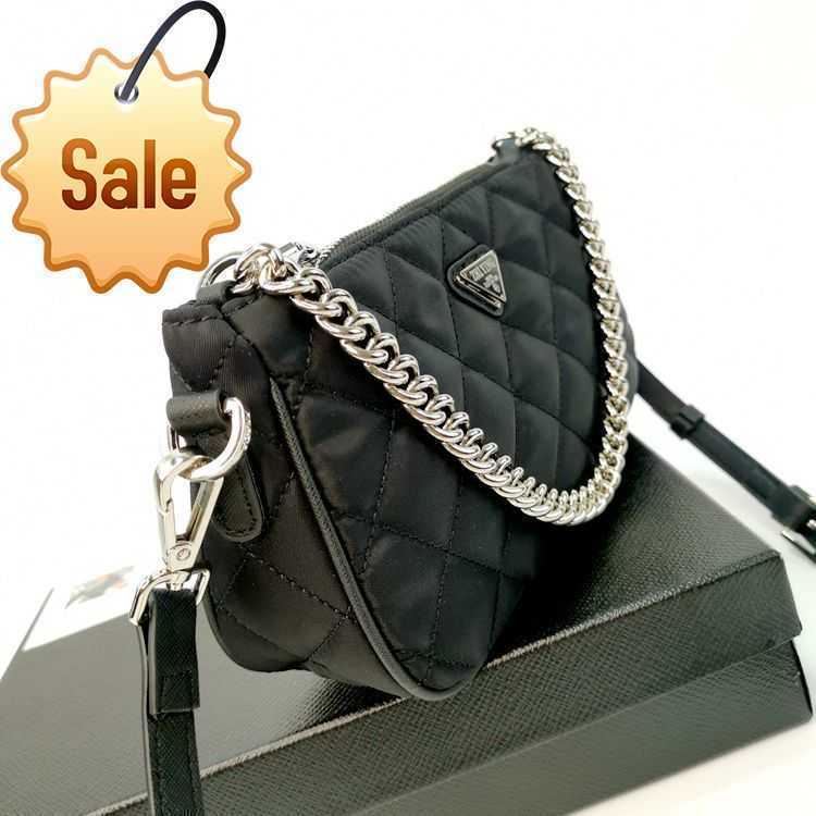 

Women's Luxury Designer Brand Handbag New Chain Handbag Casual Fashion Everything Single Shoulder Oblique Cross Bag Factory Direct Sales, Black