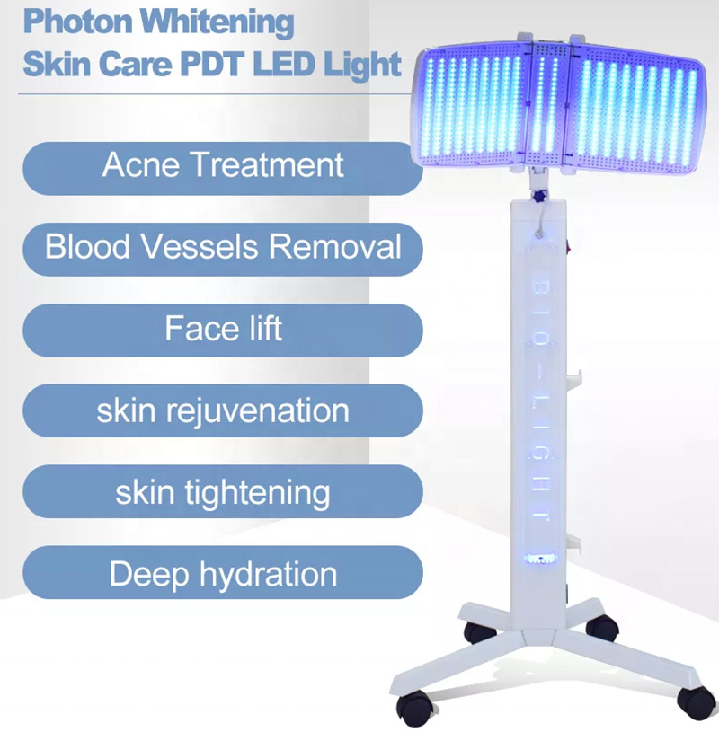 

2023 Led Pdt Photon Skin Rejuvenation Machine Led Light Therapy Acne Remover Wrinkle Removal Skin Whitening Facial Mask