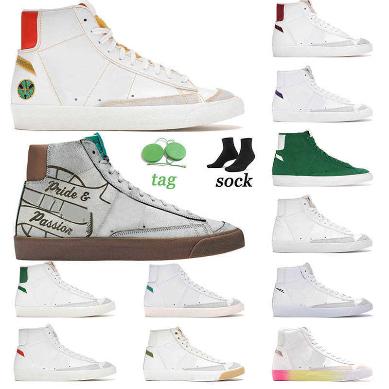 

Men Running Shoes Blazer Mid 77 Womens Fashion Raygun Pregame Pack Motivation Pomegranate Flyleather Ruohan Wang Mens Sports Sneakers 0Q8Q