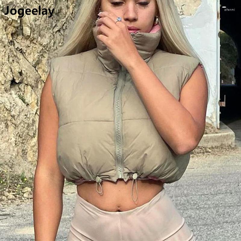 

Women' Jackets Women' Zip Up Waistcoat Gilet Stand Collar Sleeveless Cropped Puffer Quilted Lightweight Vest Winter Jacket Coat, Apricot