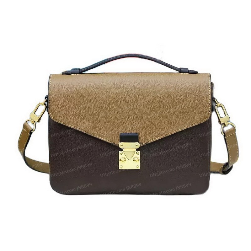 

Women Luxurys Designers Shoulder Bags Handbag Woman Handbags Lady Messenger Bag Luxury Crossbody Tote Wallet With Original Dust Bag JN8899, Coin purse brown flower l23