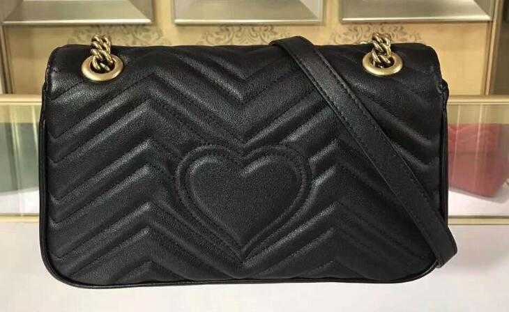 

Designer Bags Leather Shoulder Bag Antique Gold Hardware Flap Spring Closure High Quality Fashion Women's Crossbody Bag, 443497_12