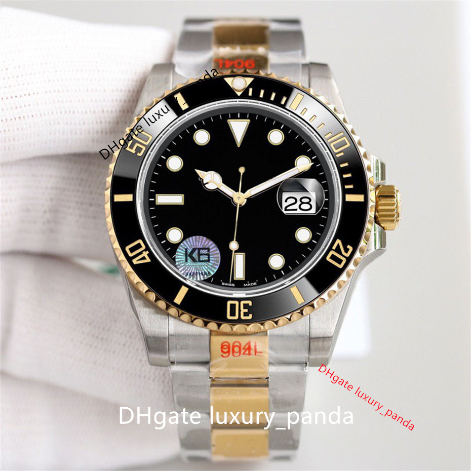 

Rolax Luxury Luxury Watches Top class men's Ceramic ring automatic mechanical watch 40mm 8215 movement 904L sapphire calendar waterproof watch-3 cz ayw