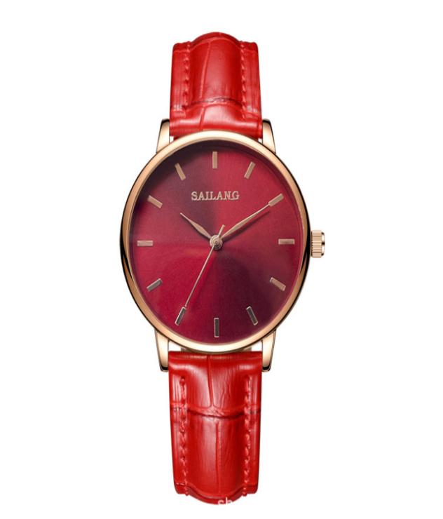 

Fresh and Simple Temperament cwp Womens Watches Female Students Accurate Quartz Movement Watch Light Luxury Fashion Fan Goddes Exq7234798, No send watch for shipping