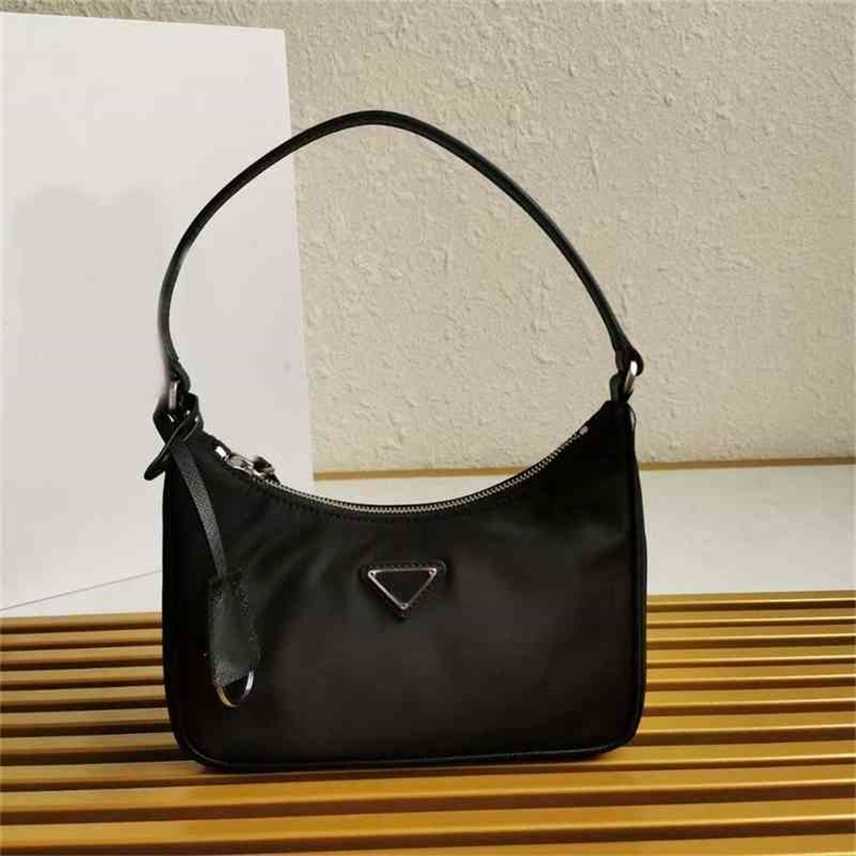 

Bags hobo triangle nylon parachute cloth armpit bag 1ne204 anti splash stick hand Purse, Black