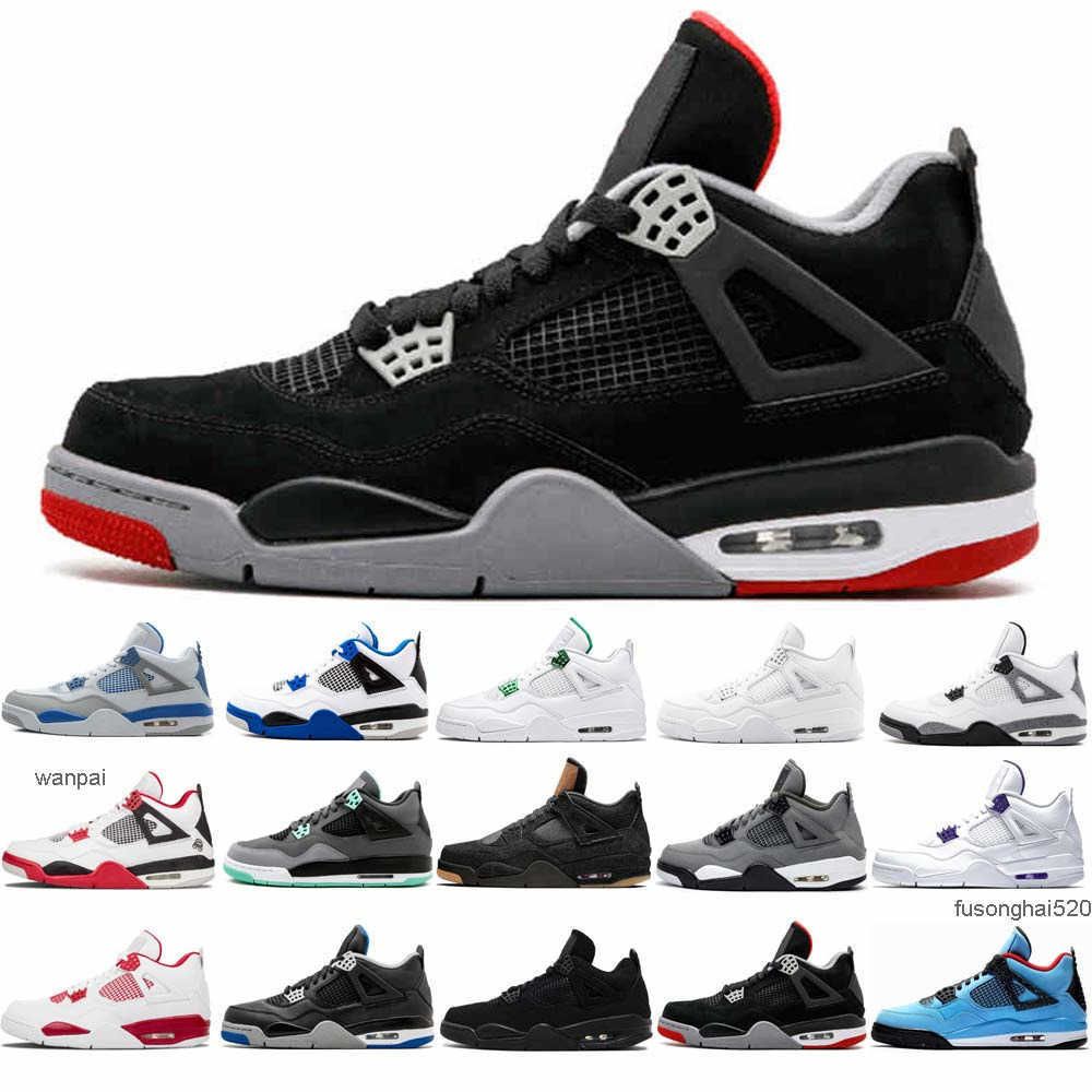 

Jumpman 4 Fire Red Basketball Shoes 4s Tattoo Sail White Oreo Bred Desert Moss Taupe Haze Court Purple University Blue Mens Trainersjordon j, 29