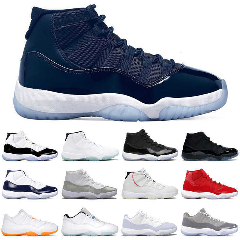 

Increasing Shoes Jumpman 11 Basketball Height Men Women 11s Midnight Navy Cool Grey 25th Anniversary Bred Concord 45 Ganma Blue Mens Trainers Sport Sneakers, #4