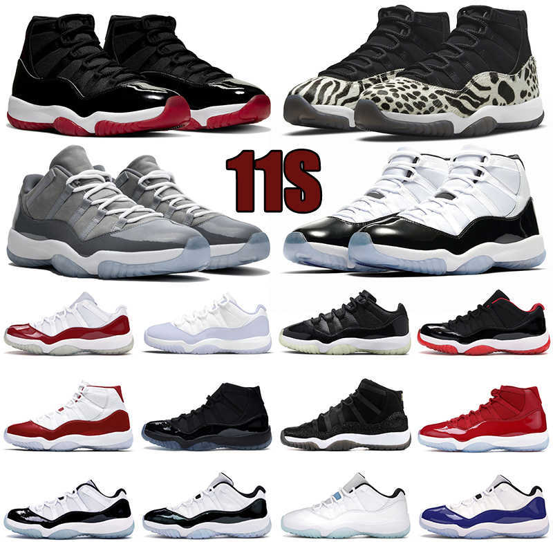 

Basketball Shoes Sport Trainer Sneakers Cool Grey Bred Concord Cap Gown Mens Outdoor Sneaker Jumpman 11 11S Men Women, #29 11s legend blue high
