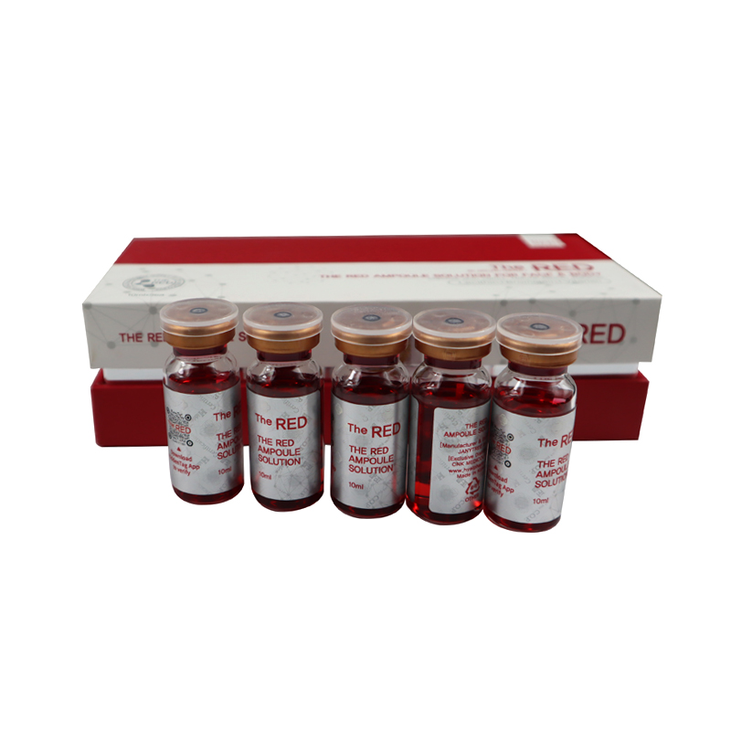 

Red Ampoule Solution Fat Dissolve Lipolysis Liquid for Face Body Slimming Use for Hyaluron Pen