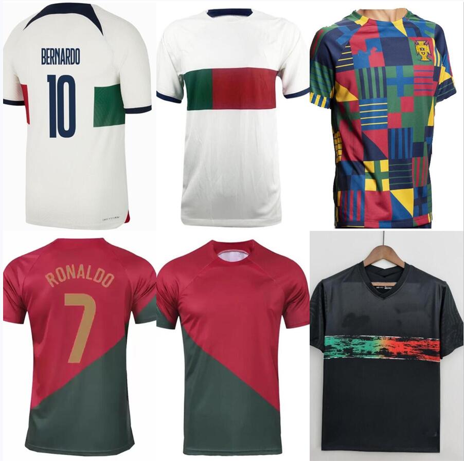 

2022 2023 soccer jerseys Portuguese Bruno FERNANDES DIOGO J. DANILO Portuguesa Joao Felix 22 23 Football shirt BERNARDO Portugieser woman Men Kids Kit uniforms socks