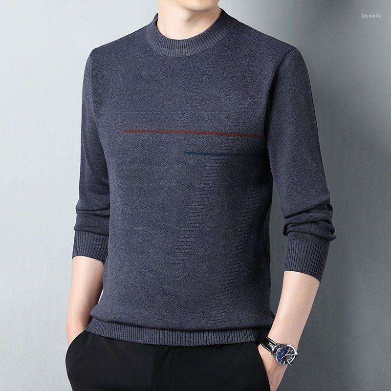 

Men's Sweaters Men's Fashion Casual Sweater Winter And Autumn Round Neck Long-sleeved Stretch Pullover Suitable For Fashionable Men A105, Shangqing
