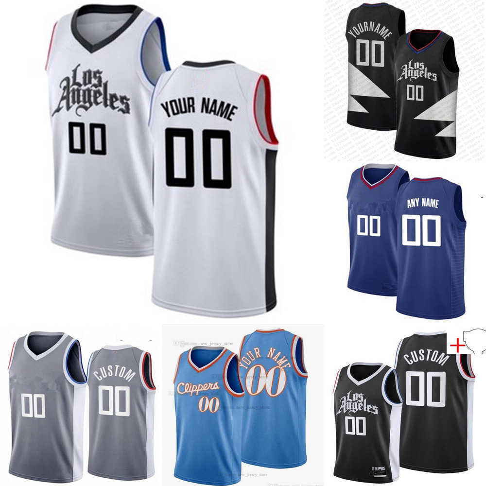 

Basketball Jerseys Mens Womens Youth LA''Clippers''Custom Paul 13 George Kawhi 2''Leonard 11 John Wall 24 Norman Powell 1 Reggie Jackson, Color