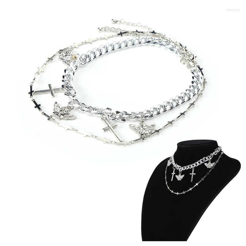 

Dangle Earrings Choker Necklace Pendant For Men Po Props Women Clothing Accessories