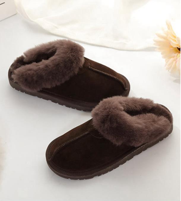 

2022 Hot sell slippers boot Classic design AUS newests U5125 keep Warm slippers goat skin sheepskin Super Mini Snow boots, Burgundy