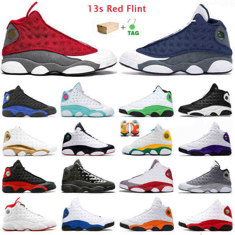 

Basketball Shoes Height Mens Trainers Increasing Sports Sneakers Red Flint Hyper Royal Aurora Green Black Cat Ground with Box Men Women 13s Jumpman 13, Hyper blue