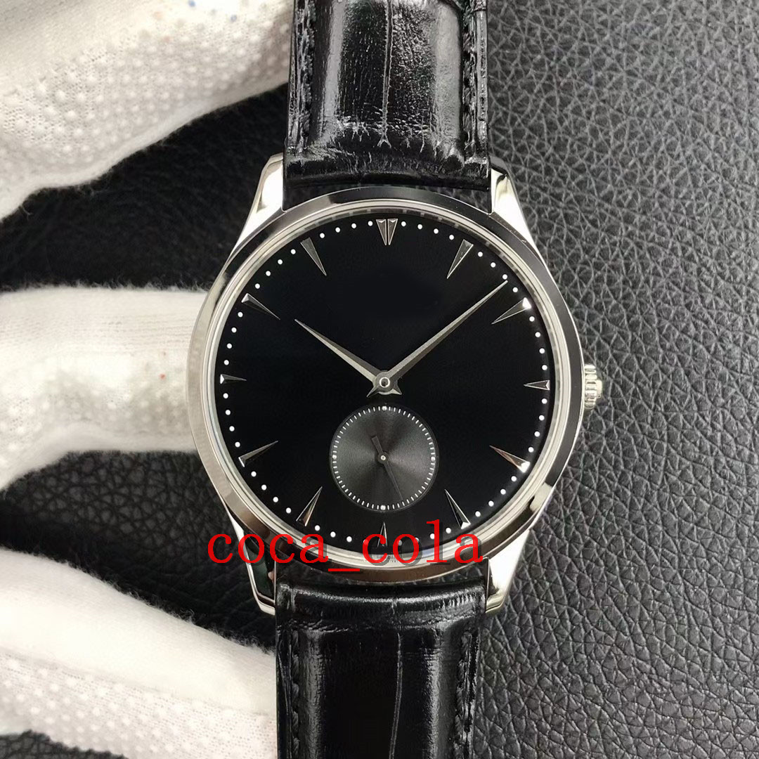 

New watch 40mm Master Control Ultra Thin 1352520 White Dial cal.896/1Mechanical Automatic mens Watch Rose Gold Case Leather Strap Gents Watches-98, Buy tool no watch