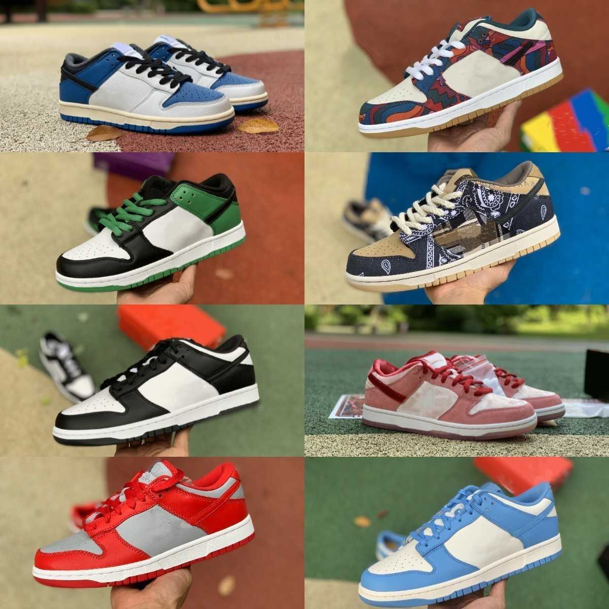 

Designer 2022 SB Running Shoes Men Women White Black Parra Zebra Laser Blue Lot 35 DuNKES Sean Cliver Pine Green Papa Bear ACG Celadon