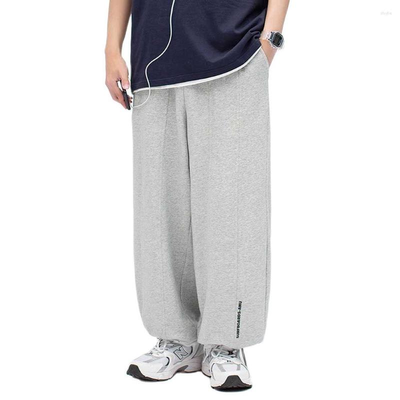 

Men's Pants Japanese Style Retro Track Men Casual Sweatpants Loose Baggy Hiphop Harem Trousers Streetwear Joggers, Black