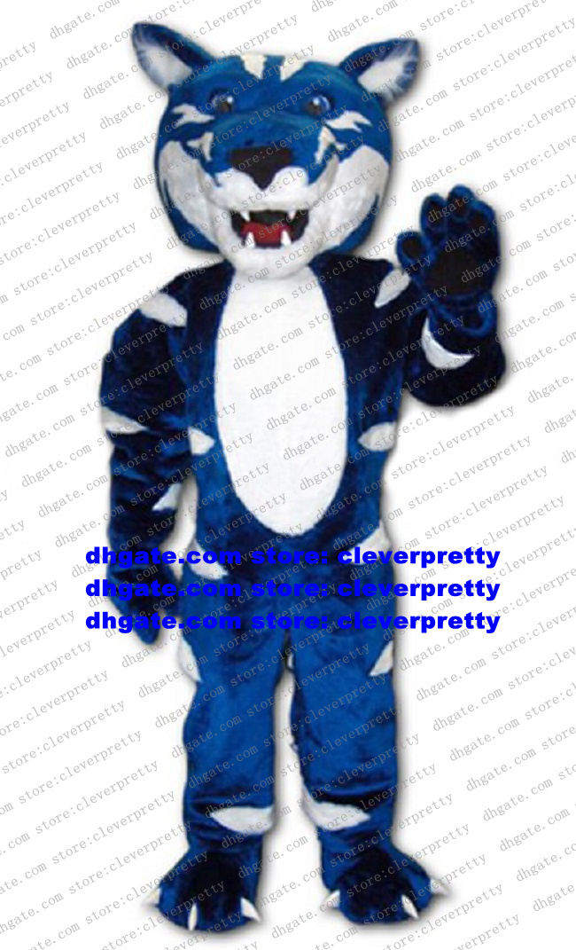 

Wildcat Wild Cat Mascot Costume Ocelot Leopard Cat Lynx Catamount Luchs Adult Leaf Ears Black Triangular Nose No.8586, As in photos