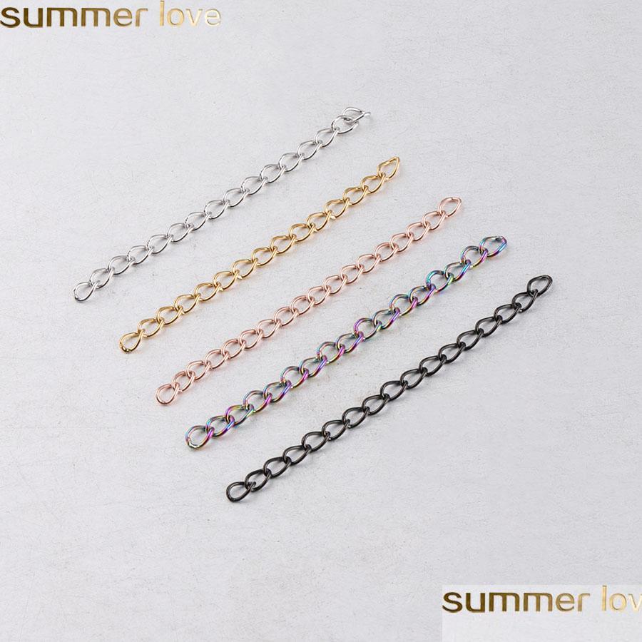 

Charms 0 5Mm Thick Stainless Steel Extension Chain Bracelet Necklace Tail 5Cm Length Line Diy Jewelry Accessories Drop Delivery Find Dhqy4