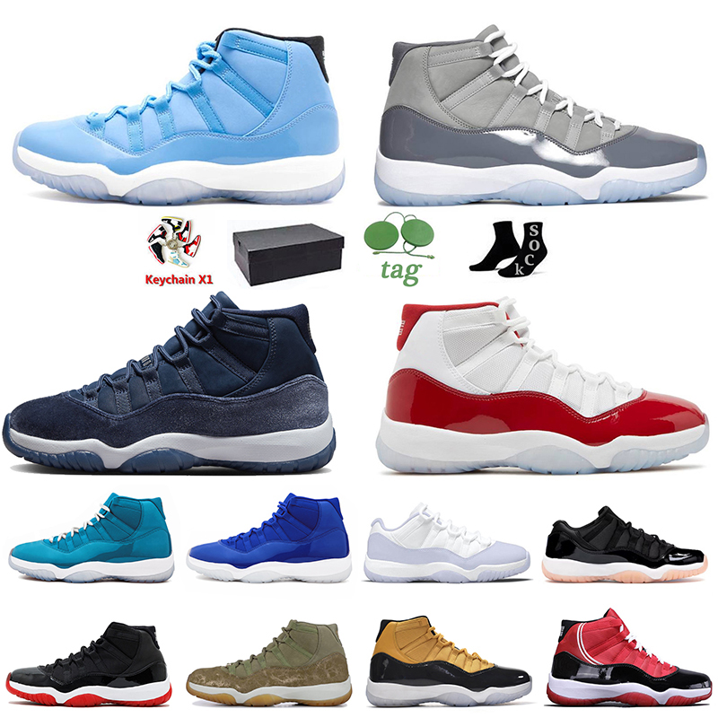 

11S Fashion Jummpan 11 Basketball Shoes Cool Grey 11s Cherry Pantone Midnight Navy Women Mens Sports Trainers Blue Miamis Dolphins High Bred Sneakers With Box, C12 golden olive 36-47