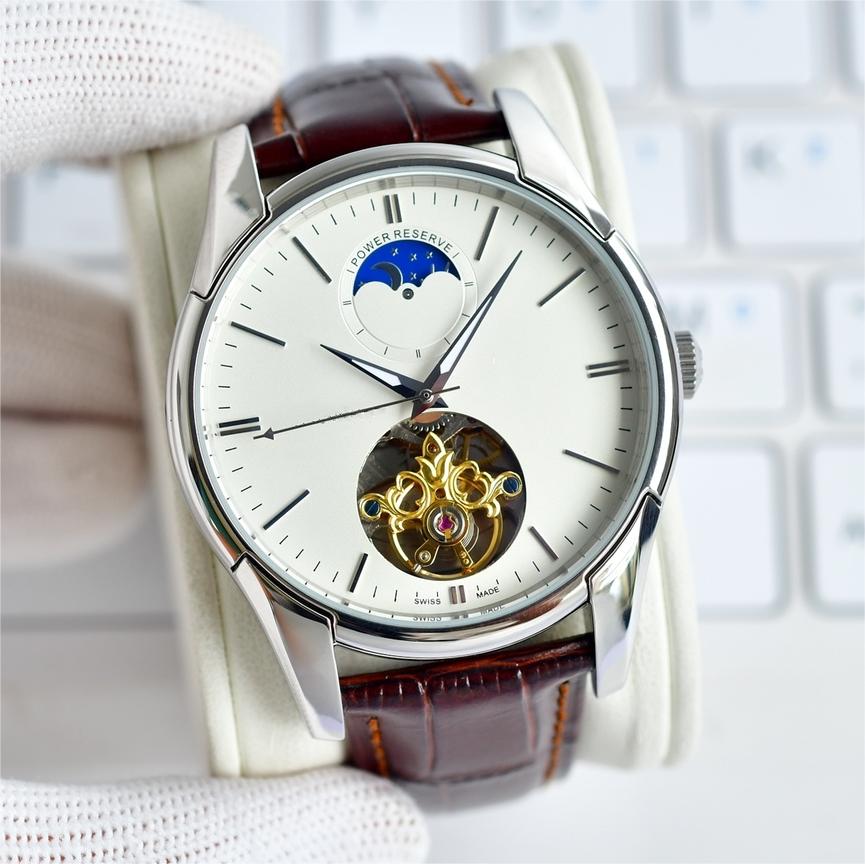 

mens movement watch designer watches 42mm automatic mechanical watches full leather strap black ceramic sapphire wristwatches super luminous montre de luxe