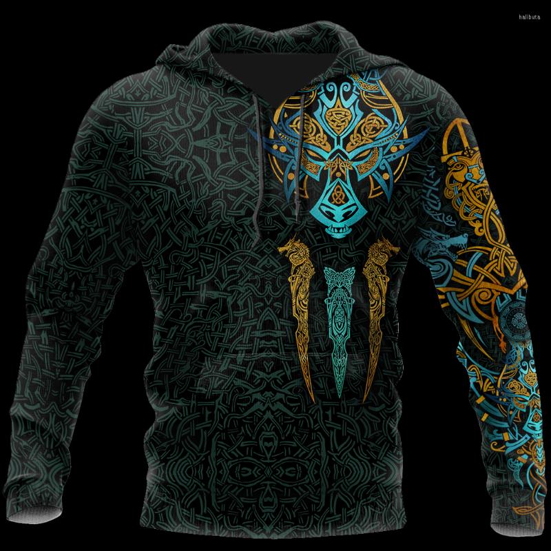 

Men's Hoodies Vintage 3d Men Hoody Street Warrior Tattoo Fashion Sports Suit Oversized Hoodie Printing Wolf Casual Sweatshirt Jacket, Wo8