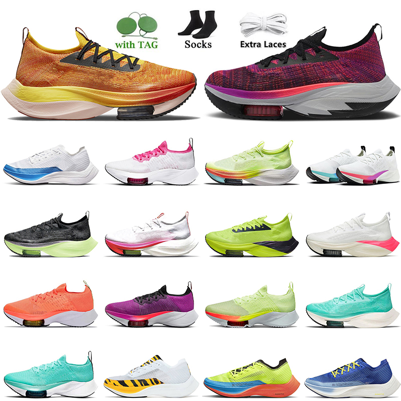 

2023 Fashion Zoom Next% Women Mens Running Shoes With Socks Zoomx Vaporflys Fly Knit Ekiden Barely Volt Nature Rawdacious Lime Blast Hyper Violet Trainers Sneakers, #a15 36-39