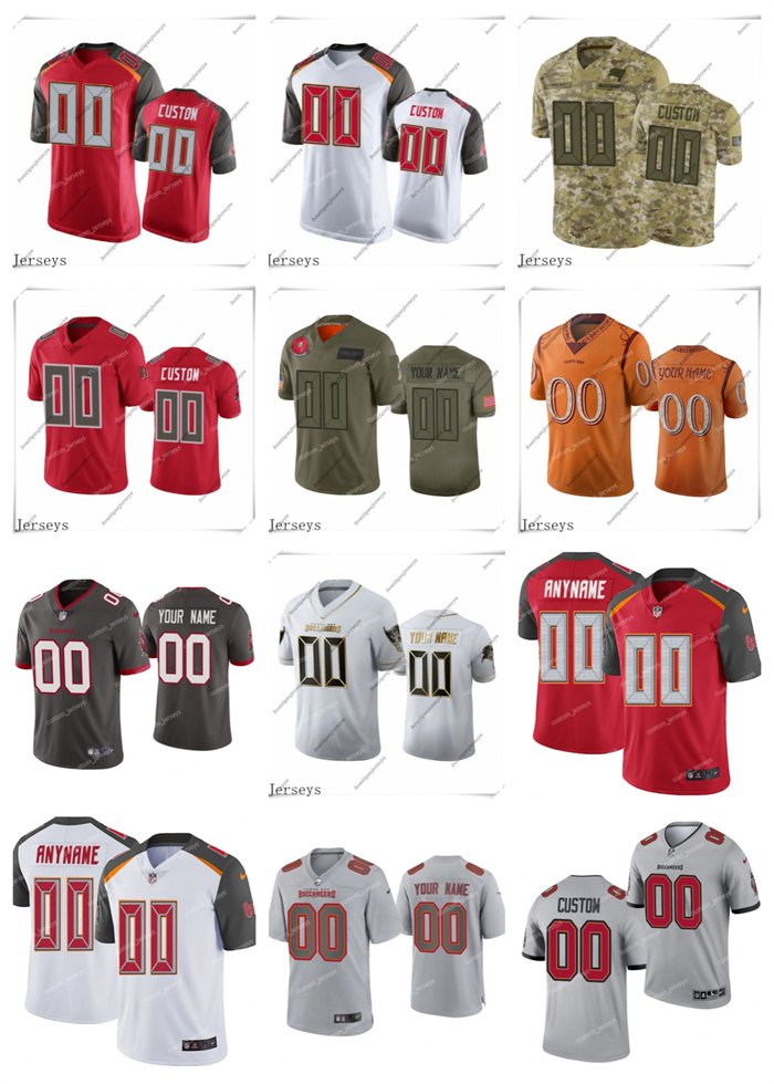 

Custom Tampa Bay''Buccaneers''Any Name 12 Brady 87 Gronkowski 45 Devin 13 Evans 14 Godwin 40 Alstott 50 Vea 58 Alexander 54 David''NFL''Football Jerseys