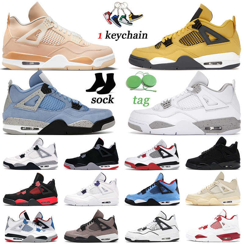 

Sail Black Cat Oreo University Blue 4 4s Men Basketball Shoes Shimmer Taupe Haze Fire Red Bred DIY Thunder Womens Mens Trainers Sport, 4s 36-47 toro bravo