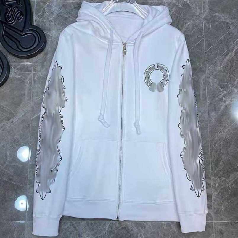 

Fashion Men' Luxury Sweatshirts Designer Classic Women Jackets Hoodies Zipper Hooded Sweater Casual Cross Pullover Sanskrit Hoodie Tops Coat Sweatshirt 2s1g