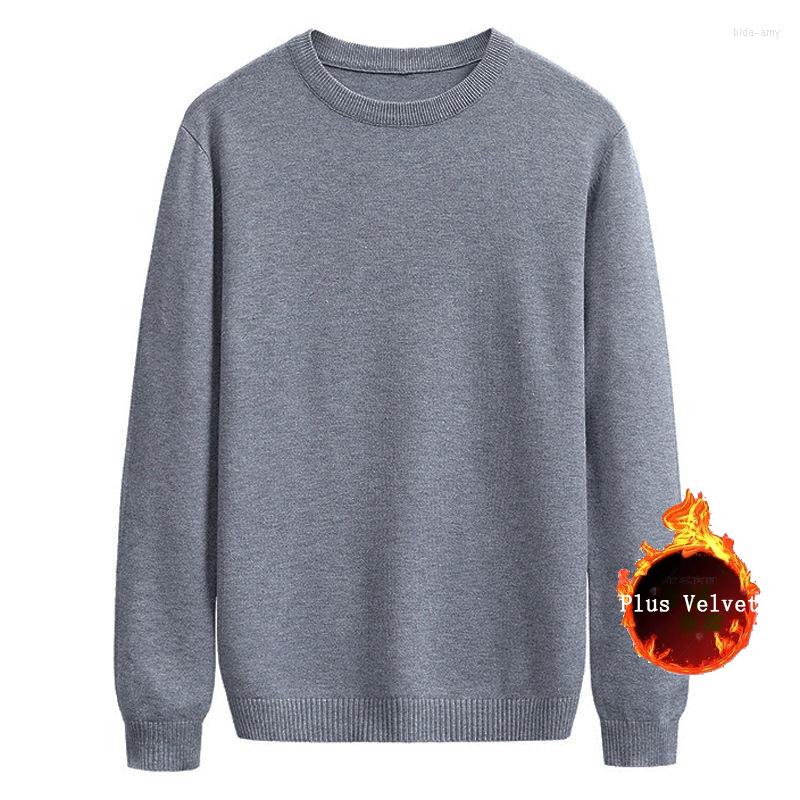 

Men's Sweaters 2022 Autumn Winter Men's Sweater Warm O Neck High Quality Fashion Casual Comfortable Pullover Thick Male, Turtleneck grey