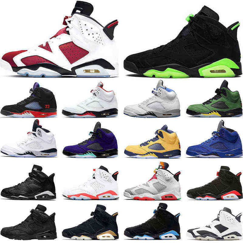 

6s Dr Shoes Men Basketball 6 Carmine Og Black Infrared Dmp Unc Oreo Mens Trainers Sports Sneakers Runners, #4 og black infrared 2019 36-46
