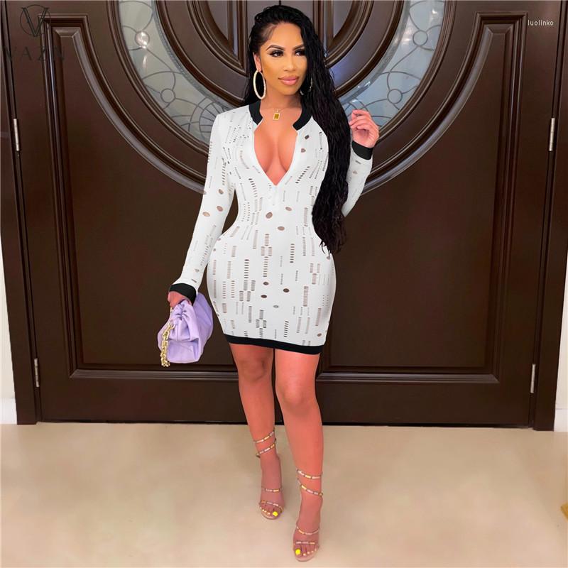 

Casual Dresses VAZN 2022 Fashion Women Spring Street Girl Style Short Dress Long Sleeve Lapel Zipper Pure Color Mini, Black
