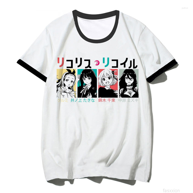 

Men's T Shirts Lycoris Recoil T-shirts Men Graphic Tshirt Man Funny Clothes, 20144