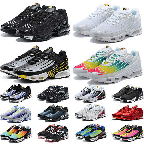 

Shoes Dr High Quality Tn Plus 3 Tuned Running Chaussures Iii Triple White Black Hyper Blue Green Neon Mens Womens Trainers Sneakers Sports, 34 39-45