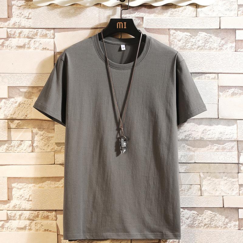 

Men's T Shirts Men Shirt Oversized Hip-Hop Cotton T-shirt O-neck Summer Japanese Male Causal Tshirts 4XL Fashion Loose Tees, White