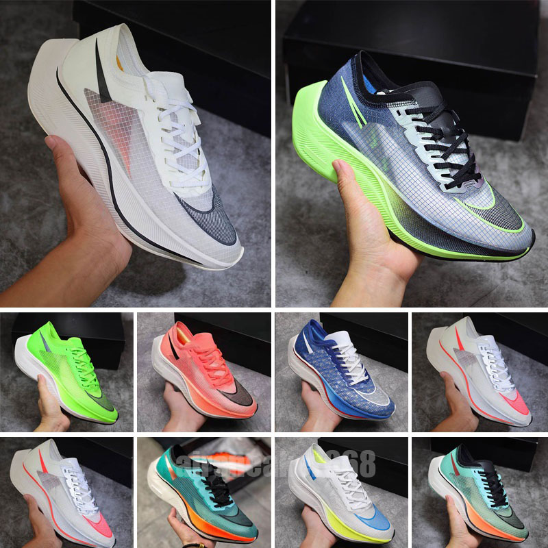 

Zoom Vaporfly NEXT% fly knit running shoes pegasus mens womens zoomx type Pure Platinum men women trainers sports sneakers runners 39-45, Color 11
